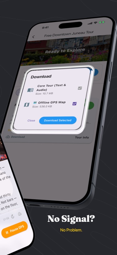 Alaska Audio Guide app screenshot