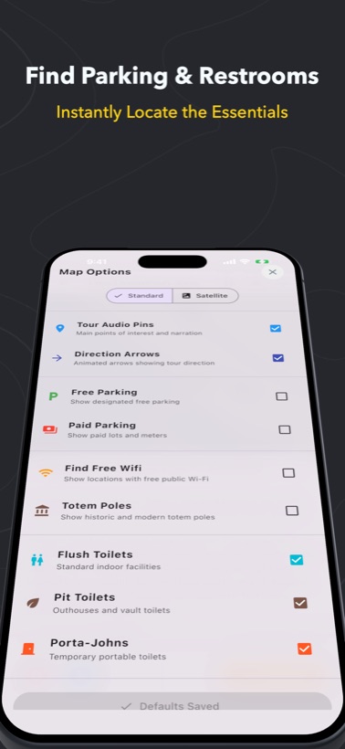 Alaska Audio Guide app screenshot
